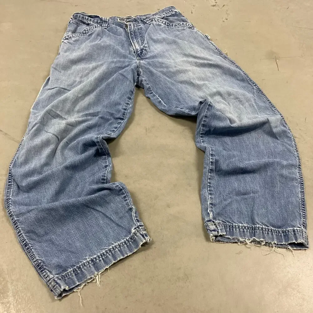 vintage Y2K old navy carpenter painter cargo jeans 34x32